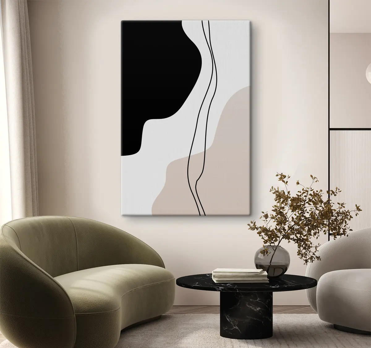 carta da parati Forme e linee astratte nr. s36156