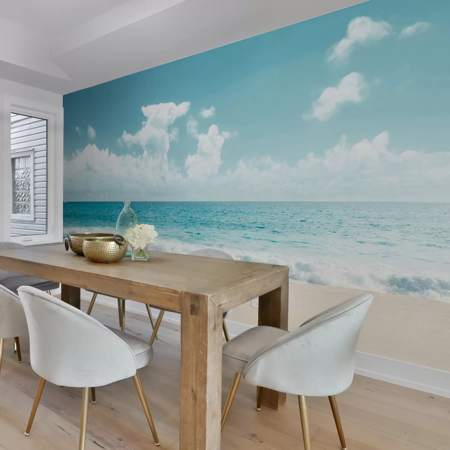 Carta da parati Mare Spiaggia delle Maldive