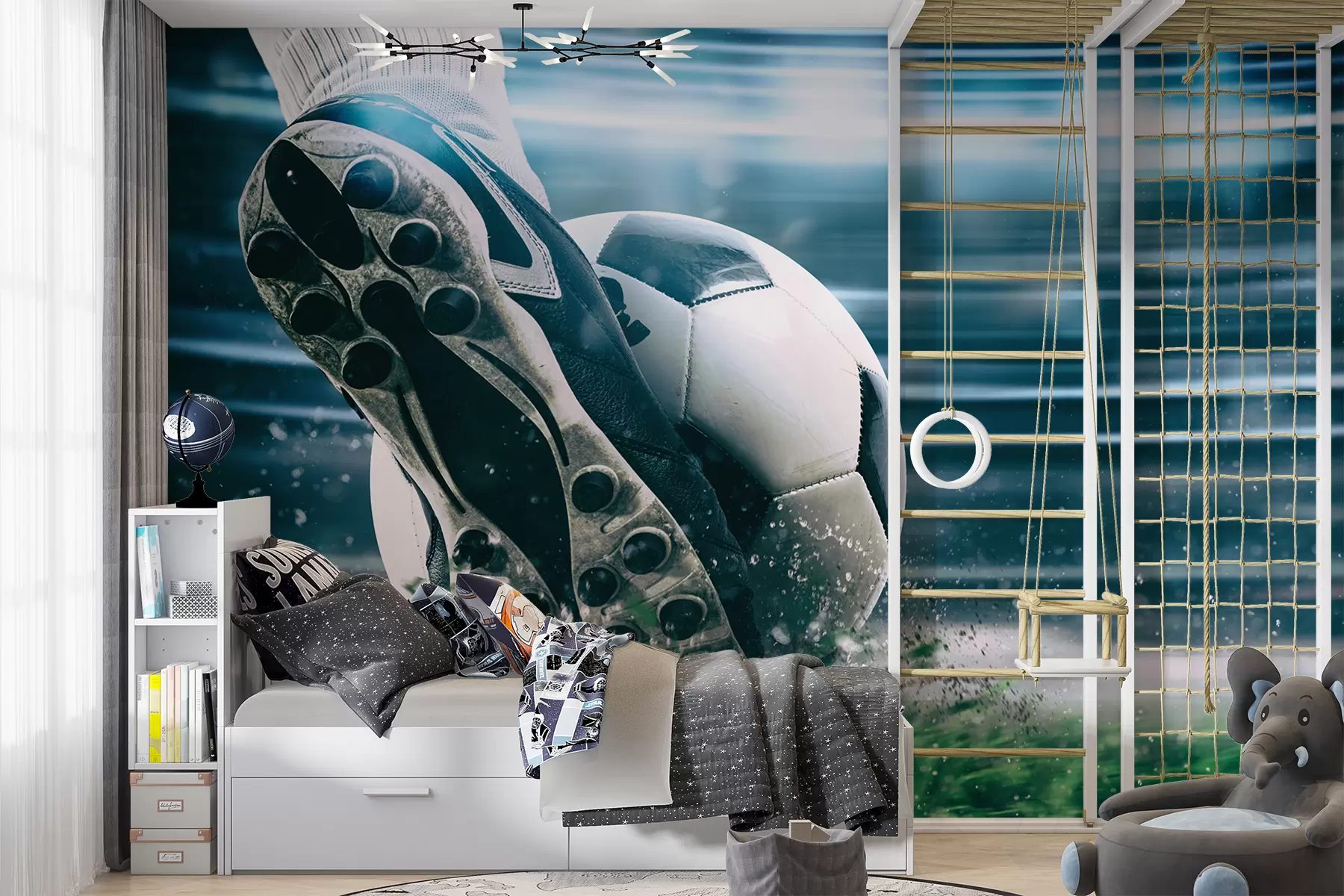 Carta da parati per Bambini Calcio 