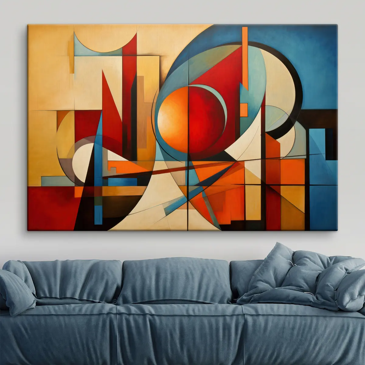 carta da parati Astrazione da forme geometriche nr. s36302