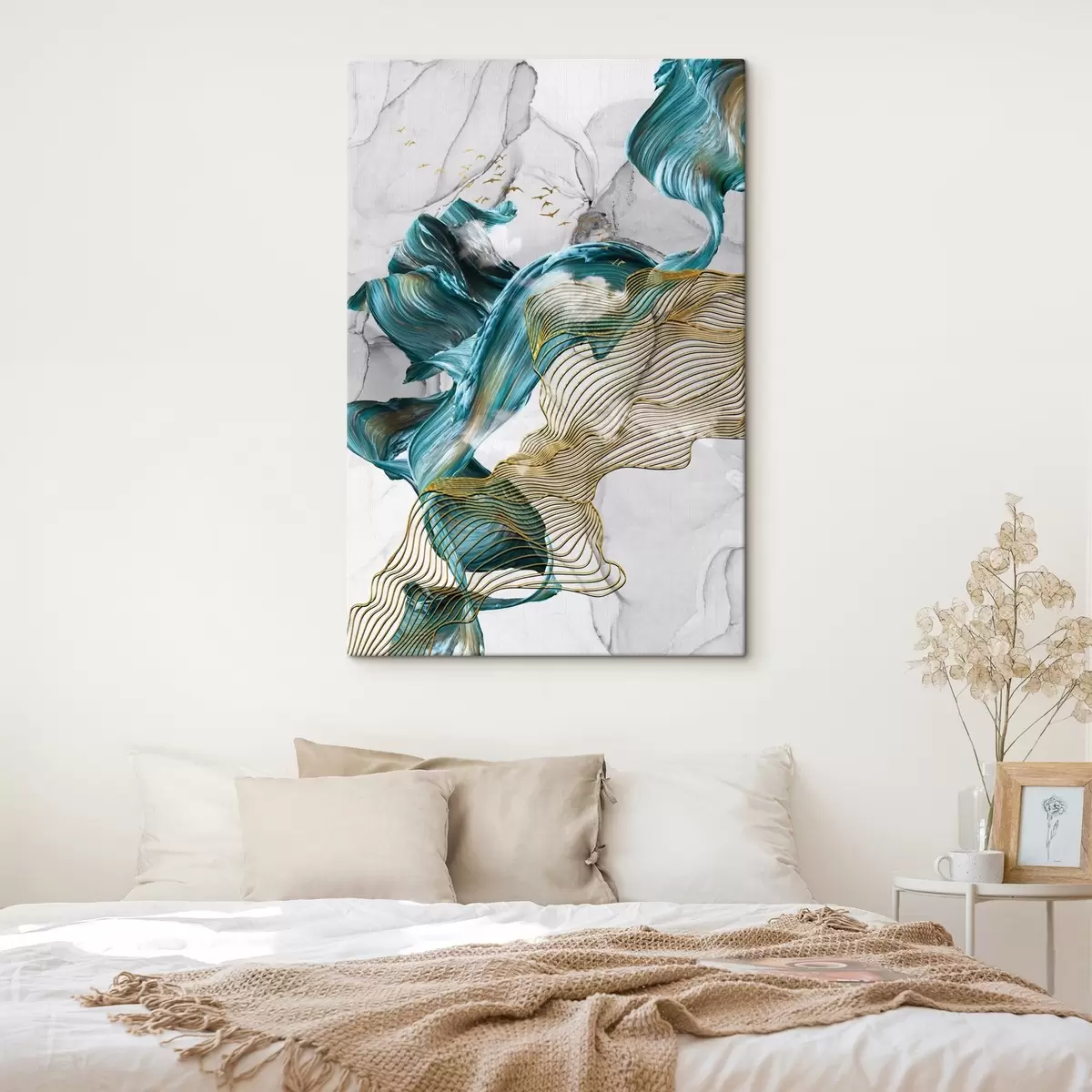 carta da parati Onde stravaganti in tonalità vivaci nr. s35797