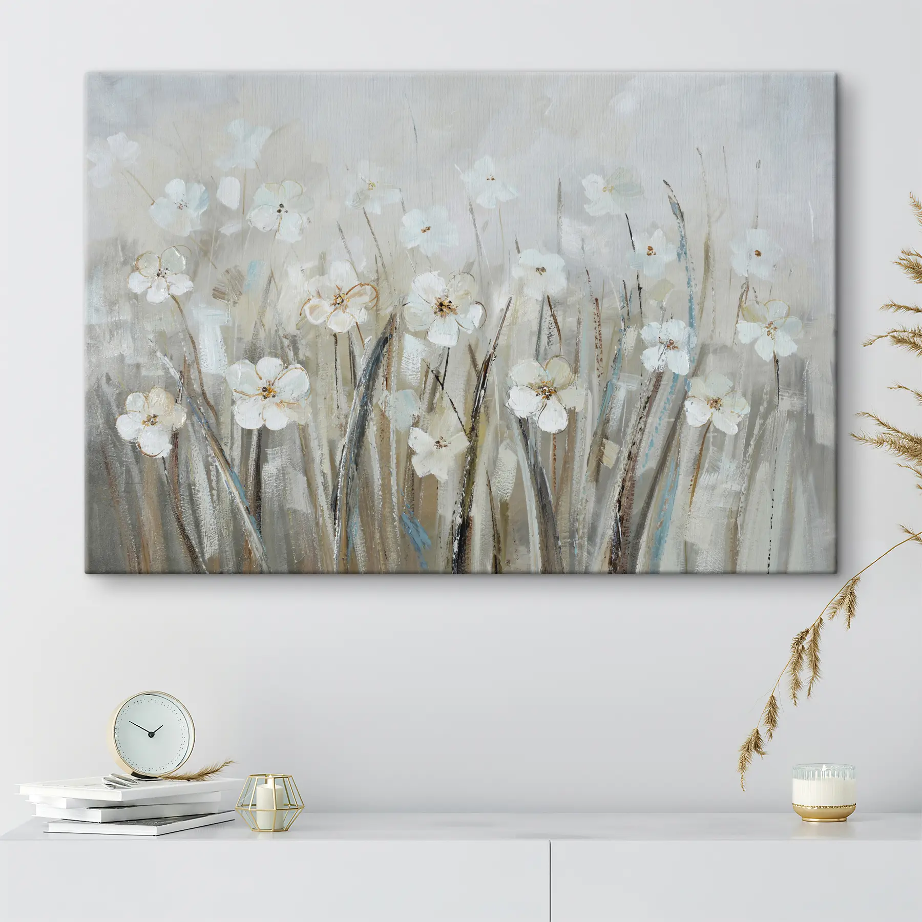 carta da parati Delicati fiori dalle tonalità tenui nr. s36212