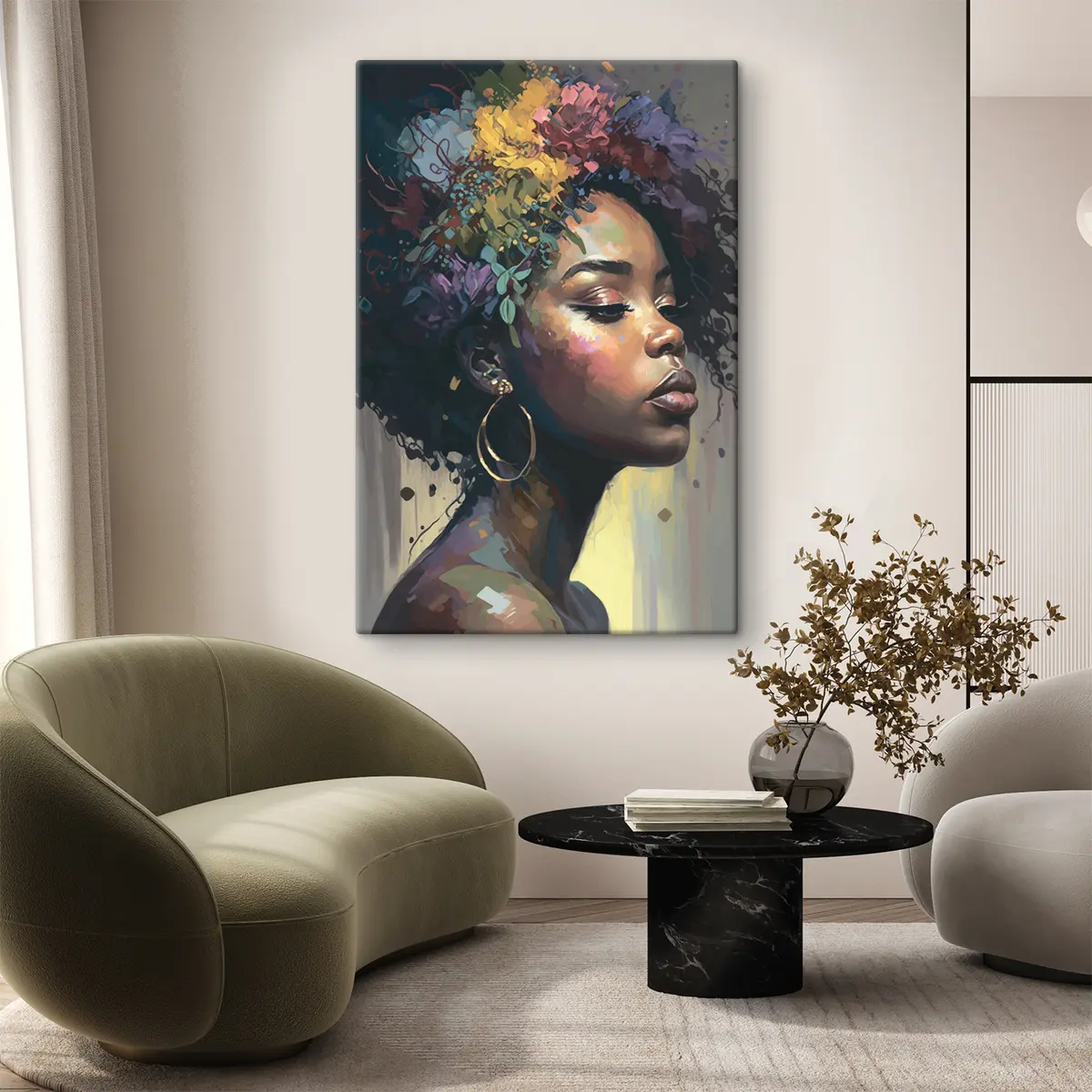 carta da parati Bellezza in una vibrante armonia floreale nr. s36577