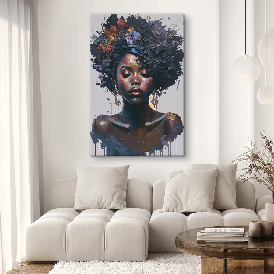 carta da parati Bellezza artistica in colori vivaci nr. s36578