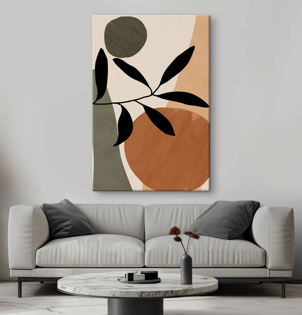 carta da parati Forme eleganti nei toni della terra nr. s36481