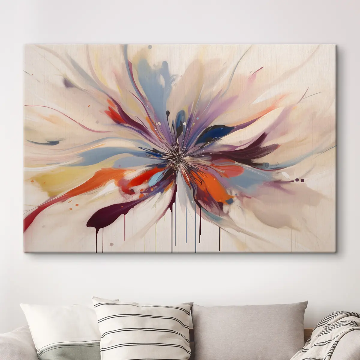 carta da parati Una vibrante esplosione di energia colorata nr. s36806