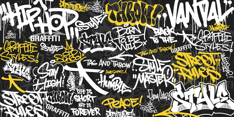 carta da parati Graffiti nr. u98895