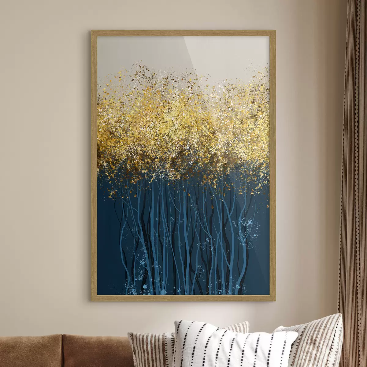 Poster Alberi con foglie f01893