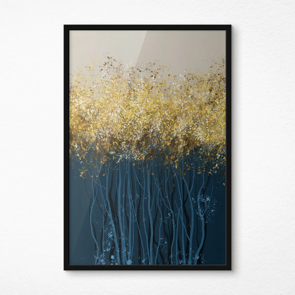 Poster Alberi con foglie f01893