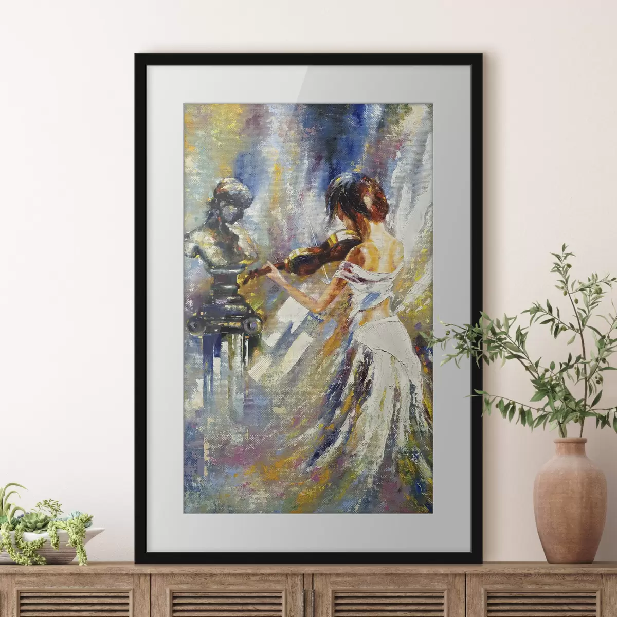 Poster Armonia musicale con presenza artistica f04222