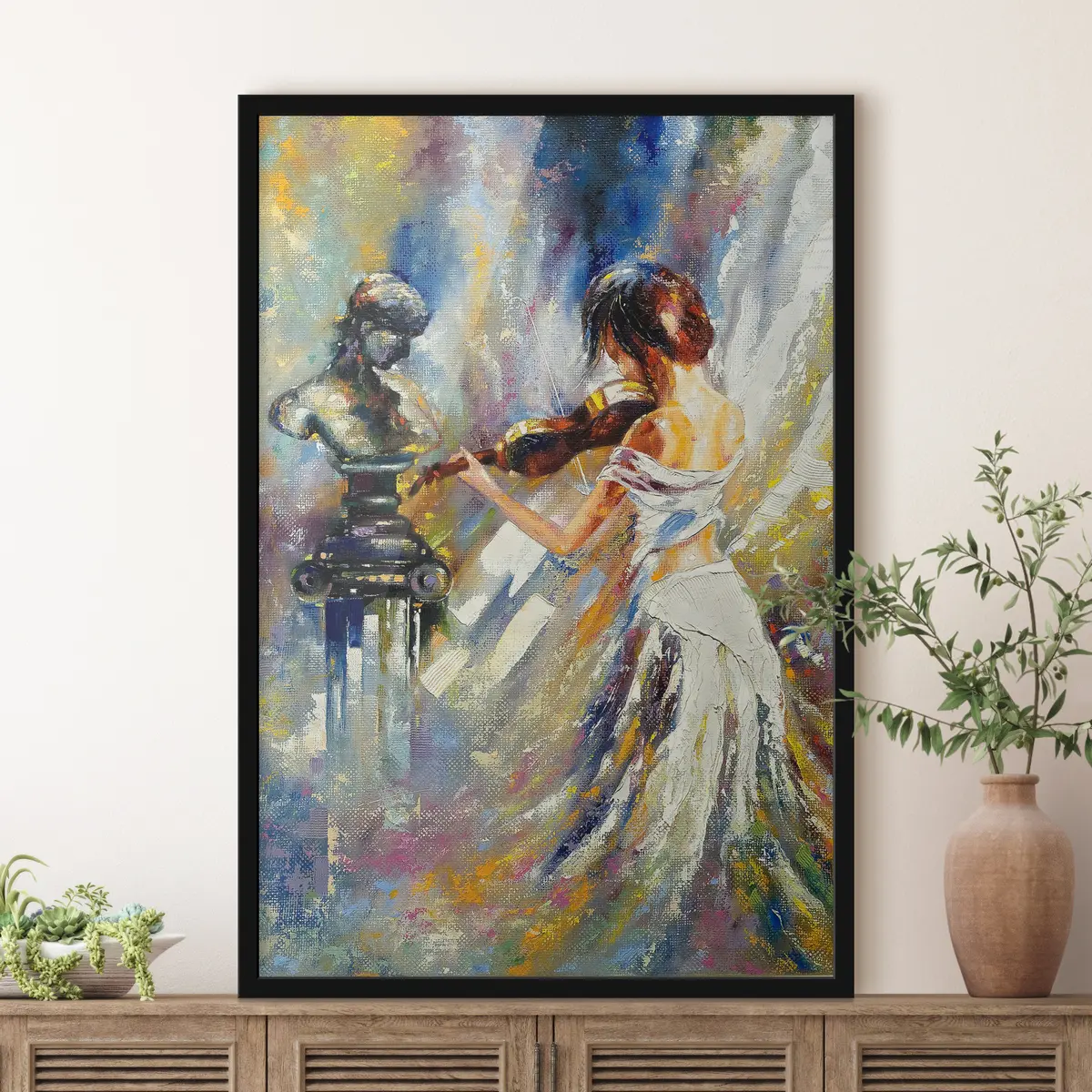 Poster Armonia musicale con presenza artistica f04222