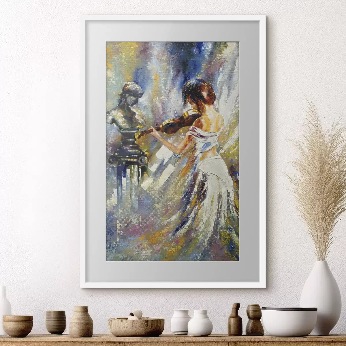 Poster Armonia musicale con presenza artistica f04222