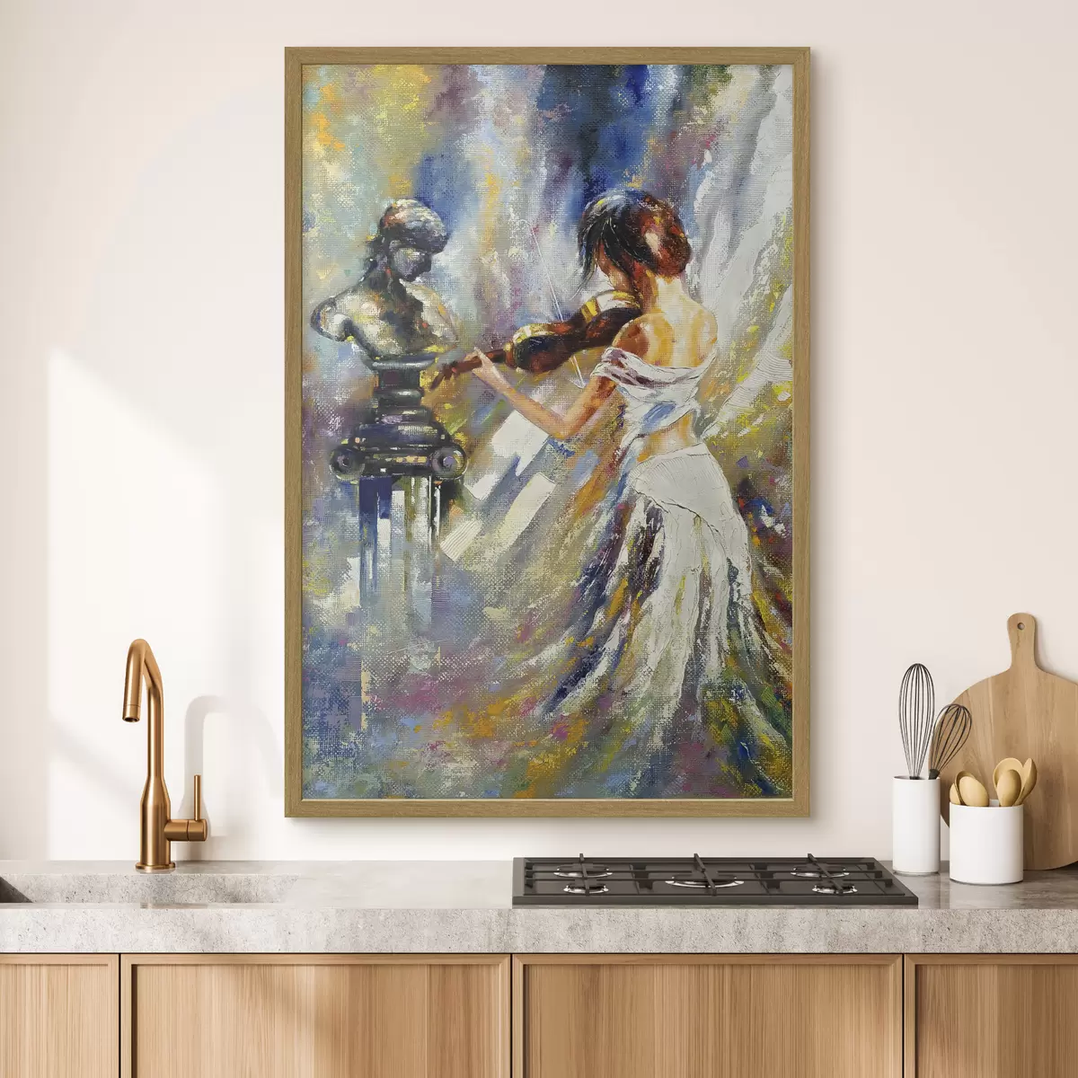 Poster Armonia musicale con presenza artistica f04222