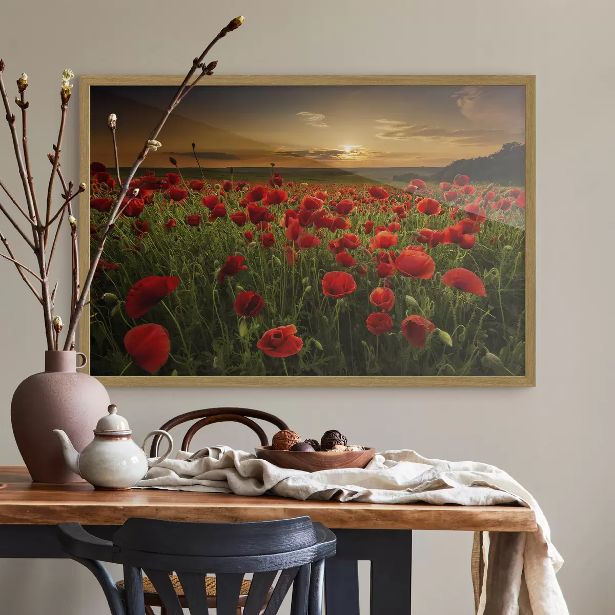 Poster Fiori e abbraccio f05477