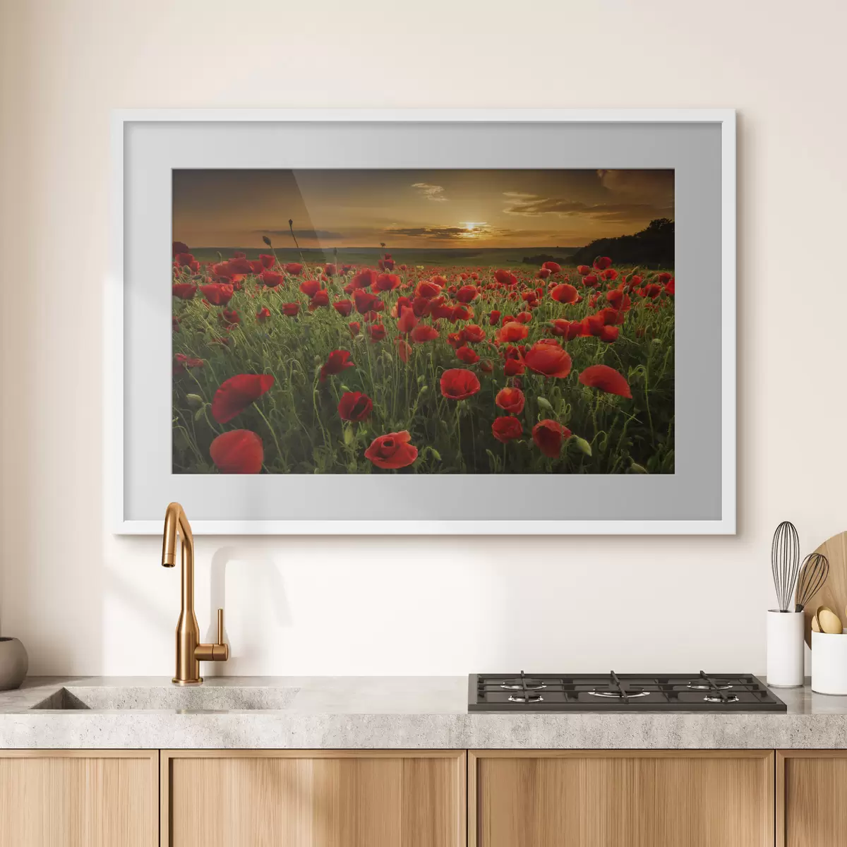Poster Fiori e abbraccio f05477