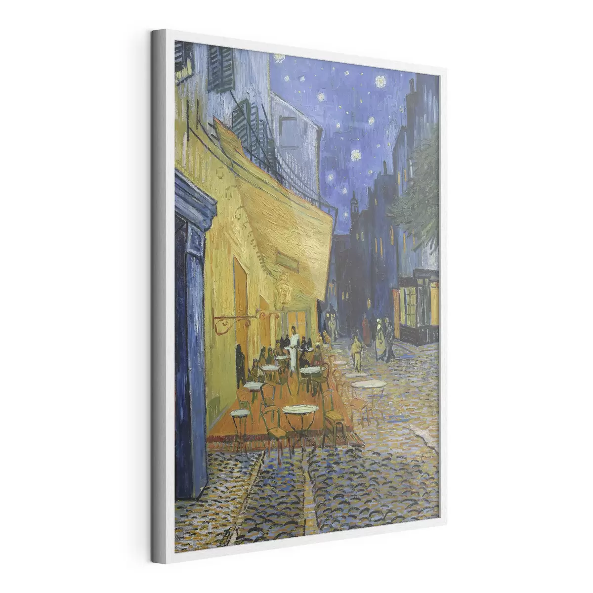 Poster Notte stellata nella vivacità della città f12313