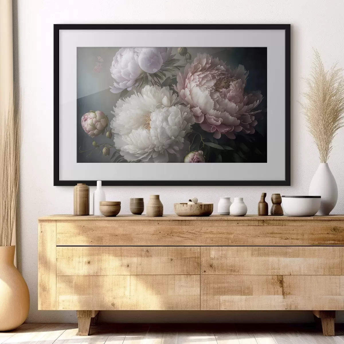 Poster Bellissimi fiori dalle tonalità tenui f33097