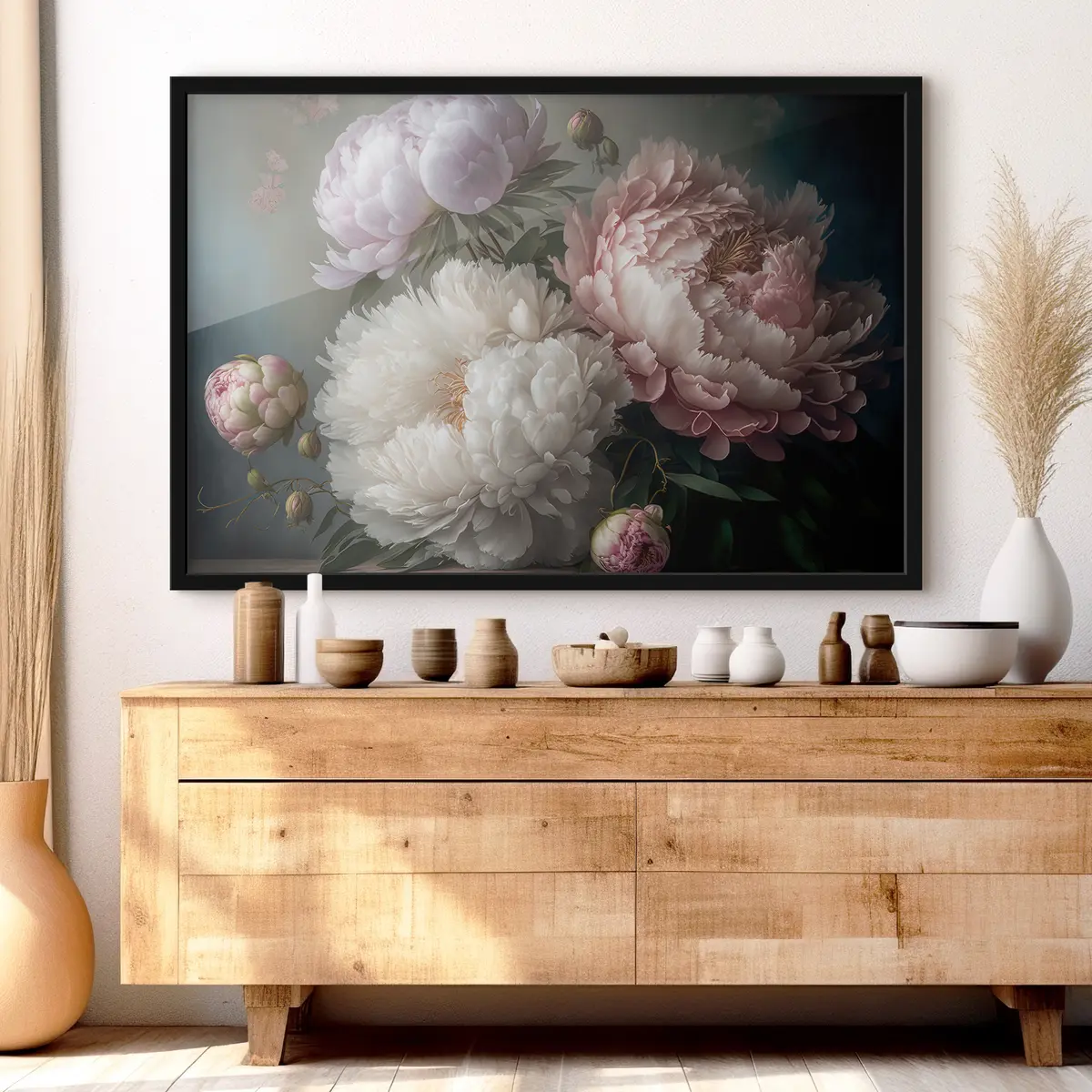 Poster Bellissimi fiori dalle tonalità tenui f33097