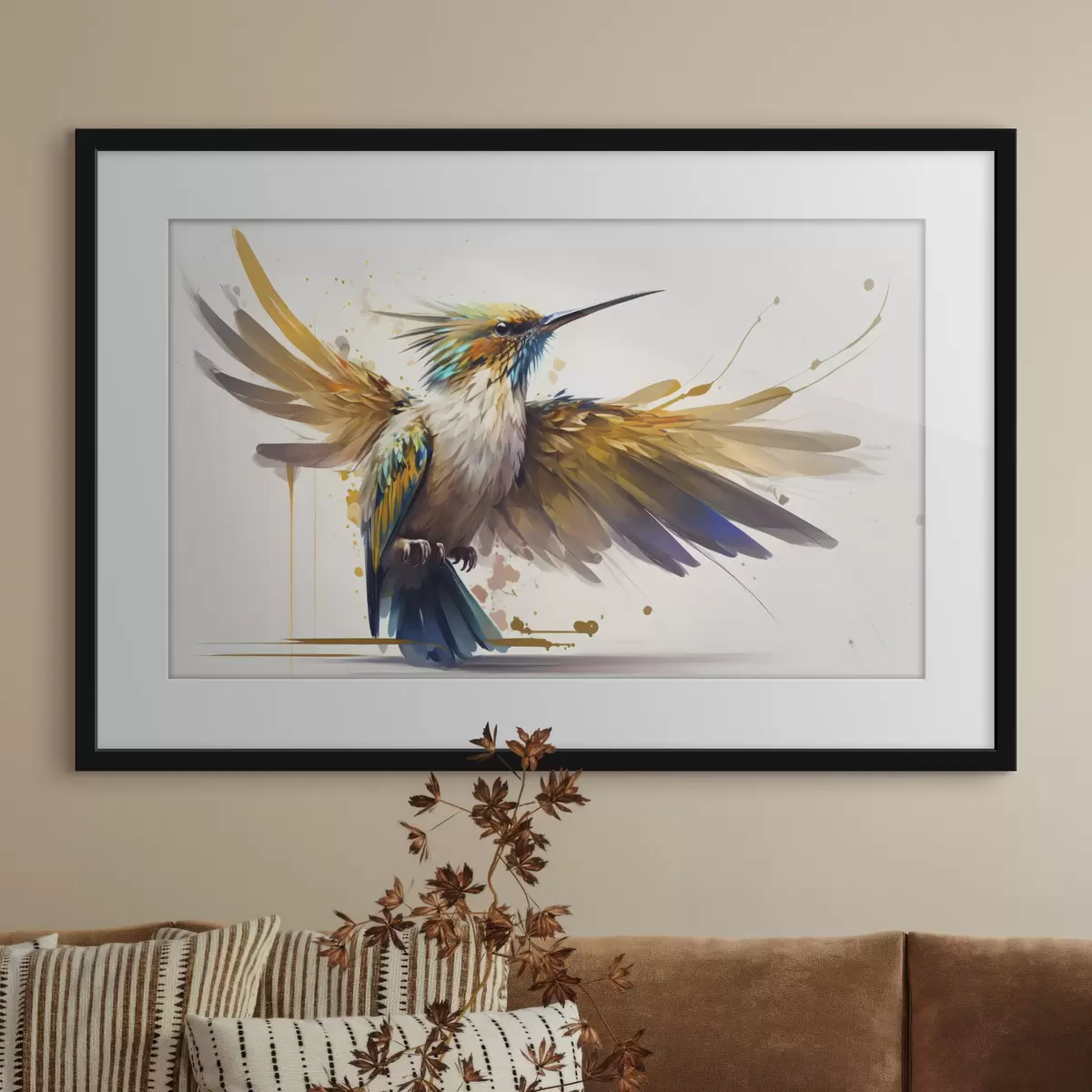 Poster Uccelli e tepore f33552
