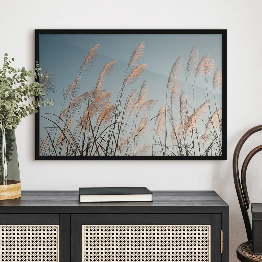 carta da parati Una leggera brezza tra le erbe alte nr. f33593