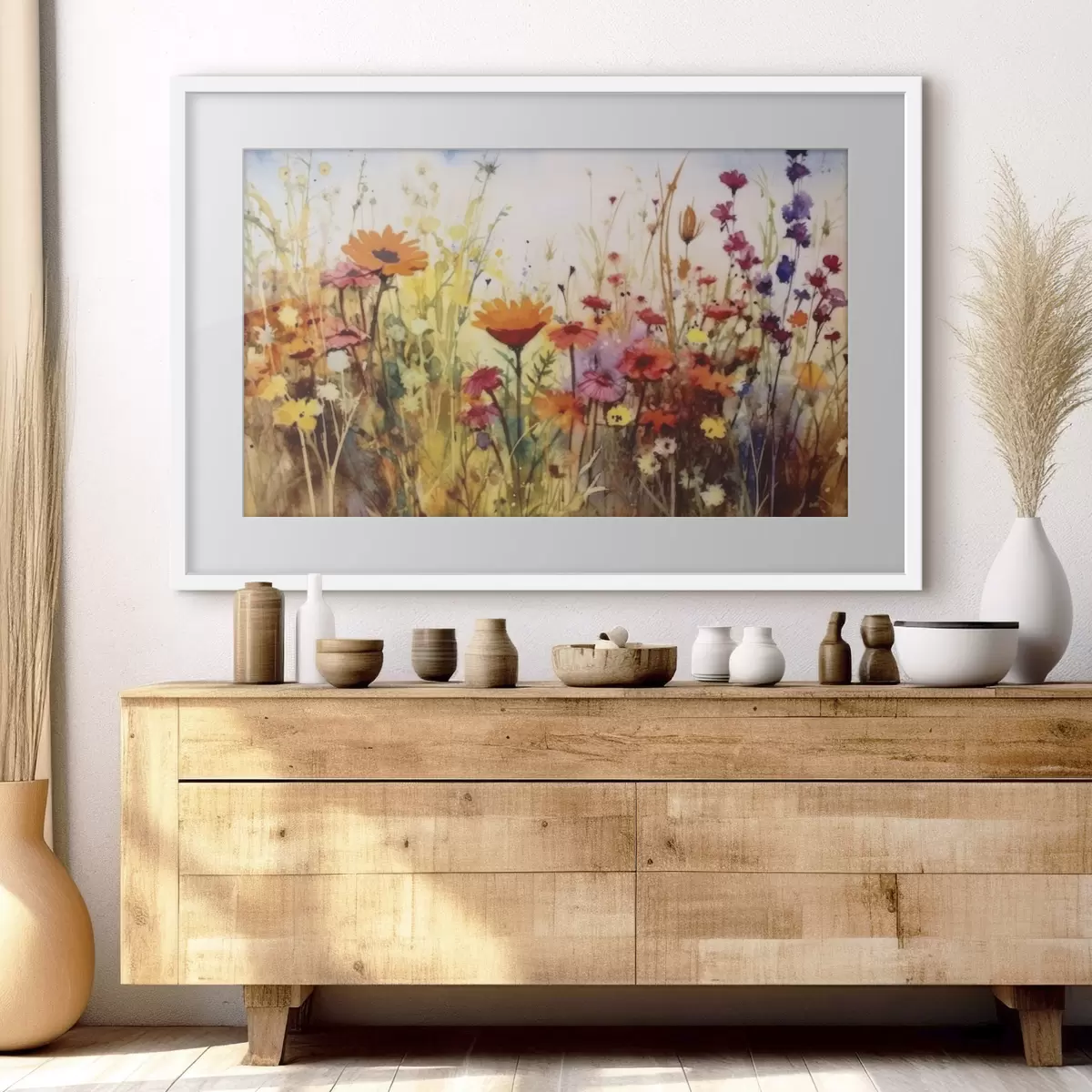 Poster Fiori e volo f33666