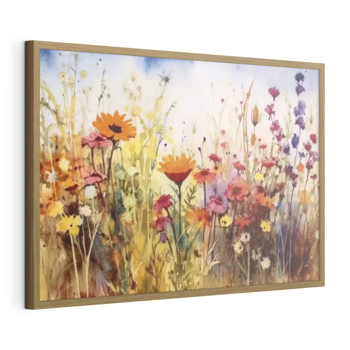Poster Fiori e volo f33666
