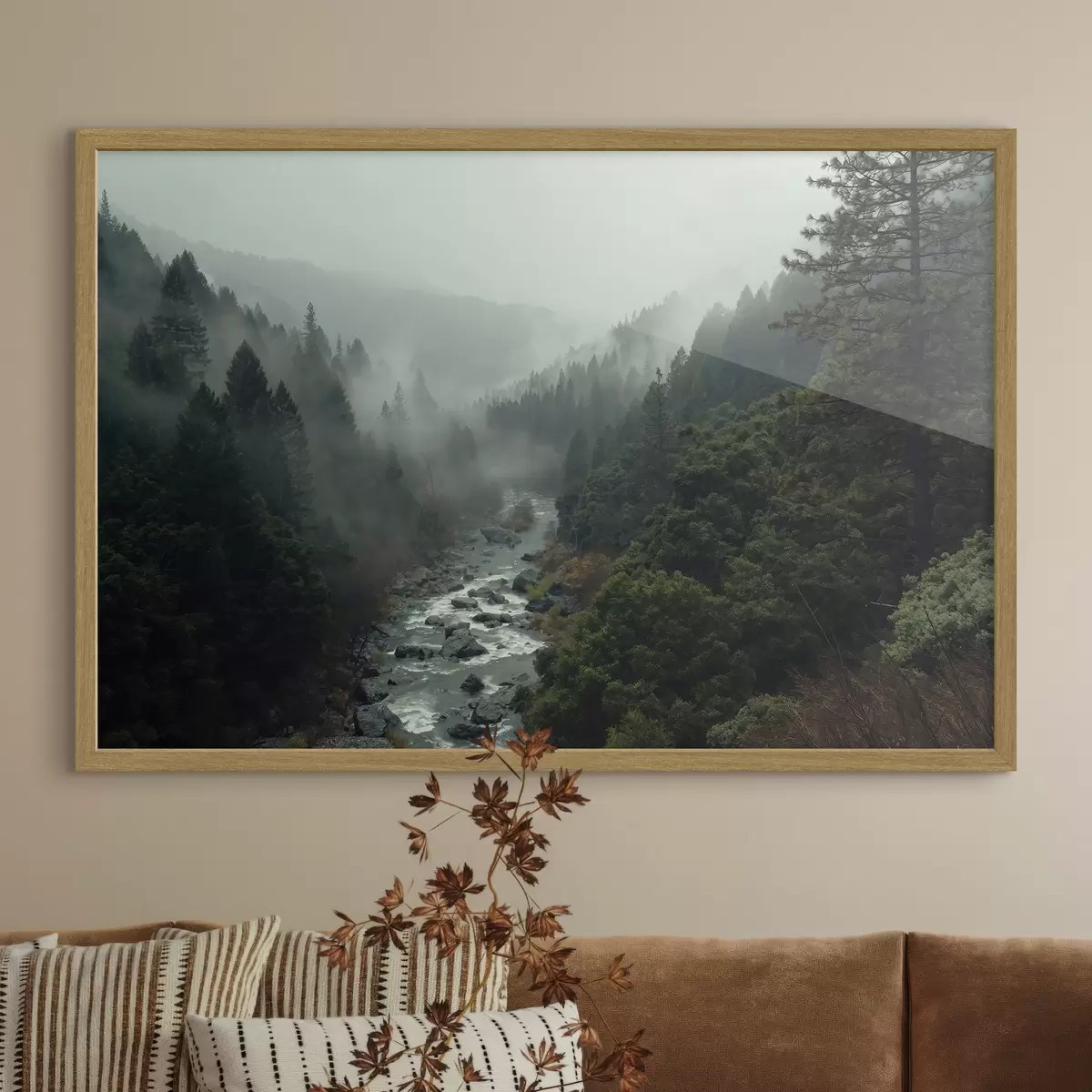Poster Foschia di montagna f33760