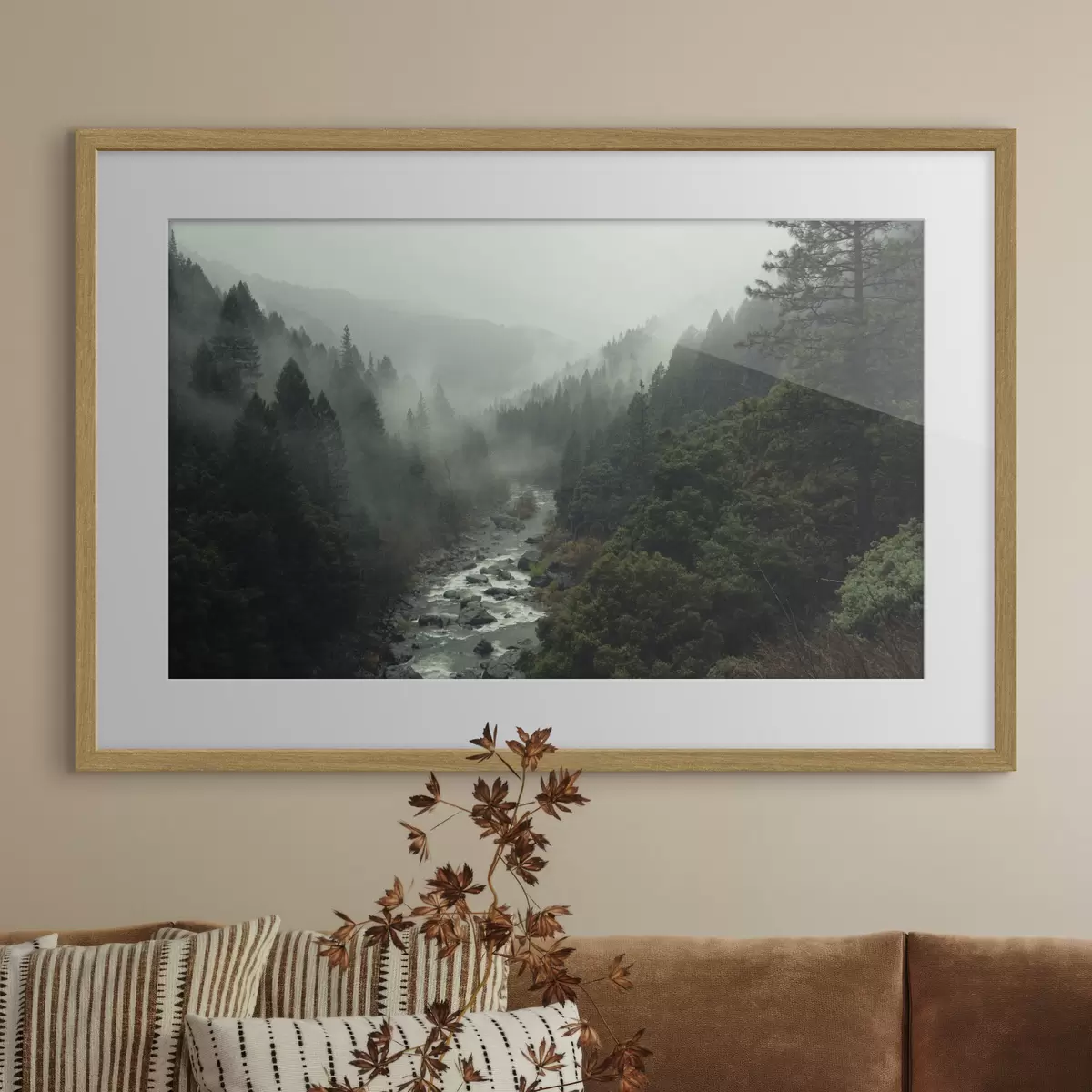 Poster Foschia di montagna f33760