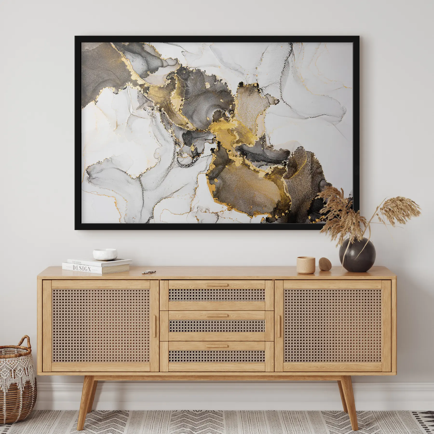 carta da parati Vortici astratti di tenue eleganza nr. f34466