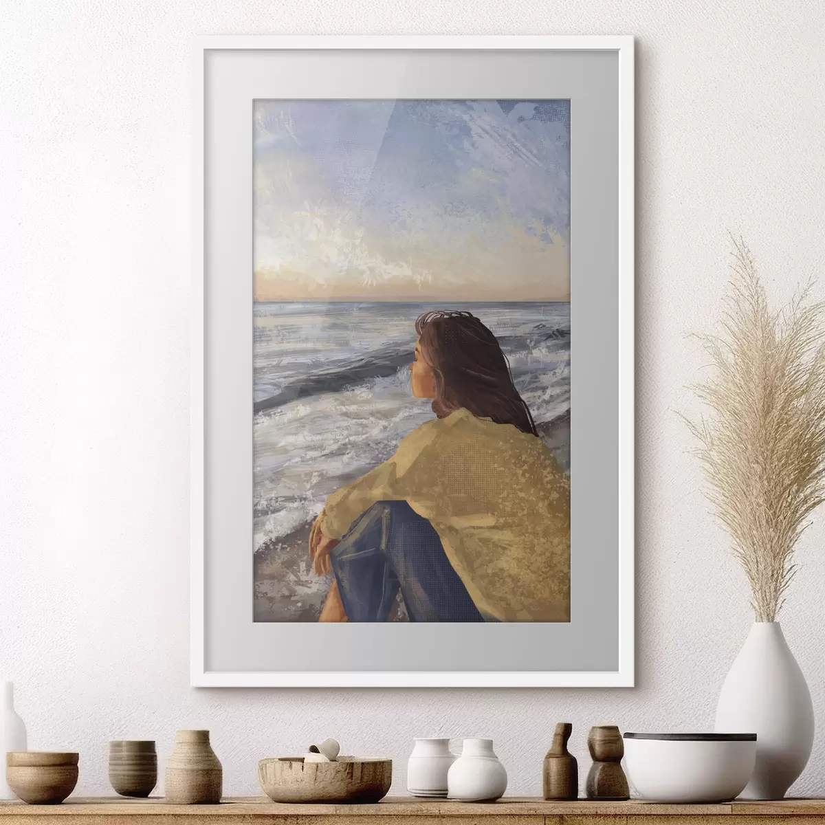 Poster Contemplare la bellezza della natura f35317