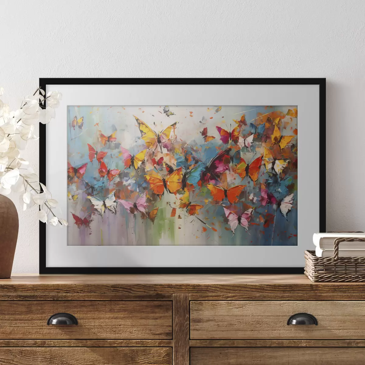 Poster Coriandoli di farfalle f35376