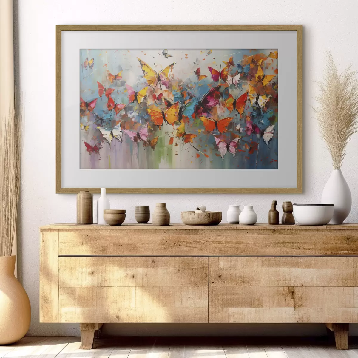 Poster Coriandoli di farfalle f35376
