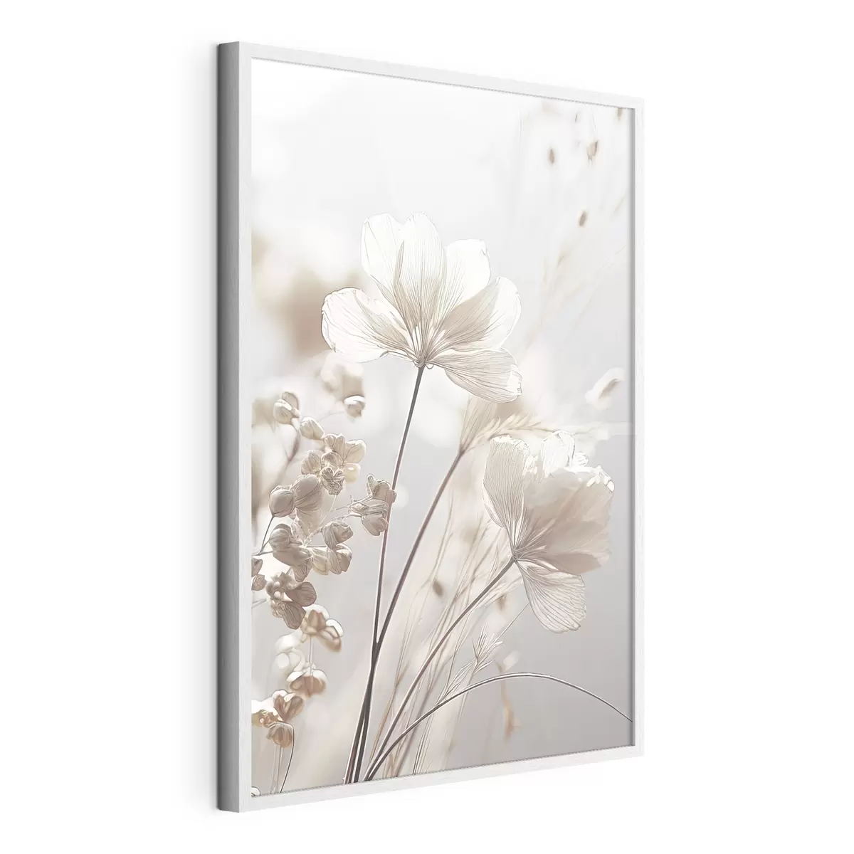 Poster Delicate fioriture in una luce soffusa f35603