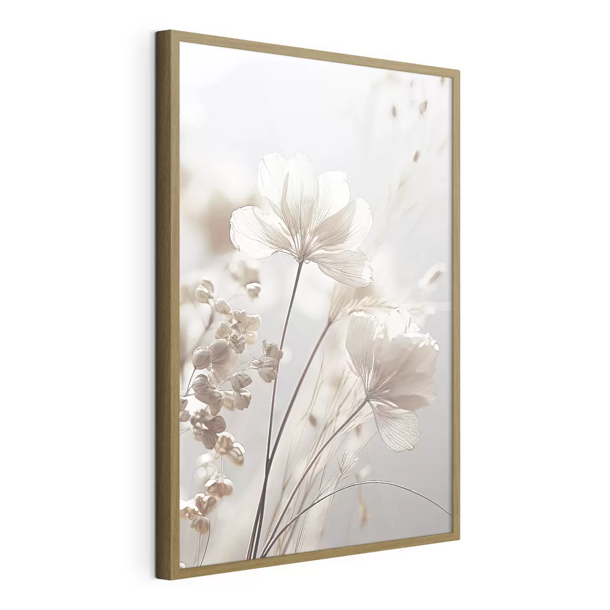 Poster Delicate fioriture in una luce soffusa f35603
