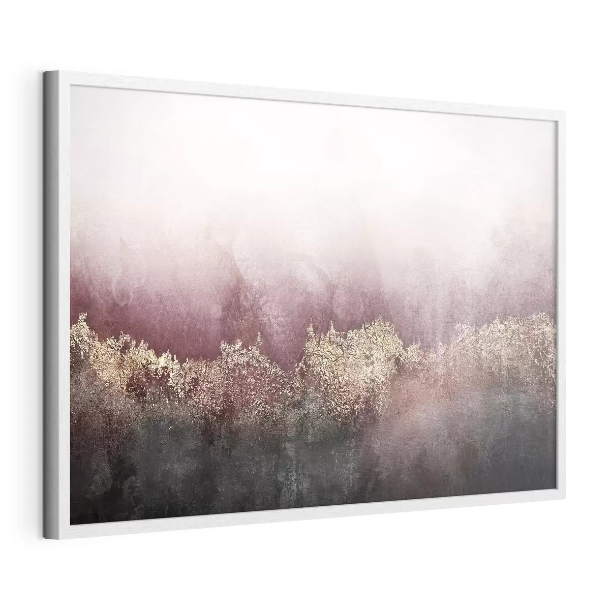 Poster Astrattismo nei colori bordeaux e nero f35844