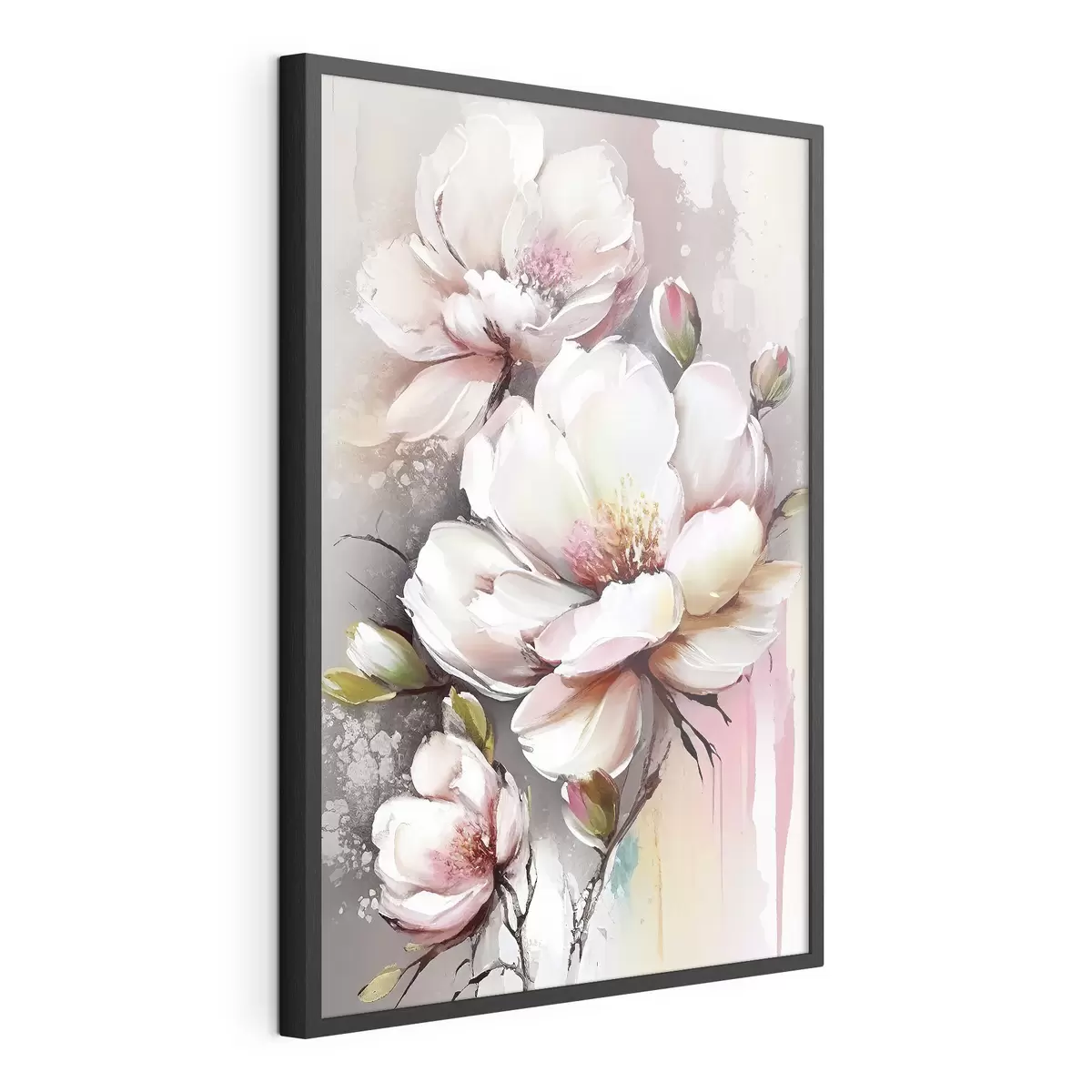 Poster Fiori sbocciati in morbide tonalità pastello f35925