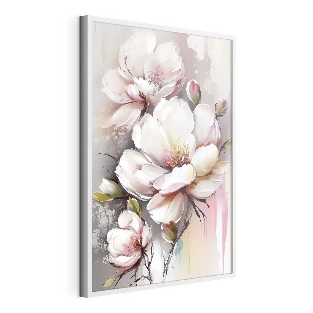 Poster Fiori sbocciati in morbide tonalità pastello f35925