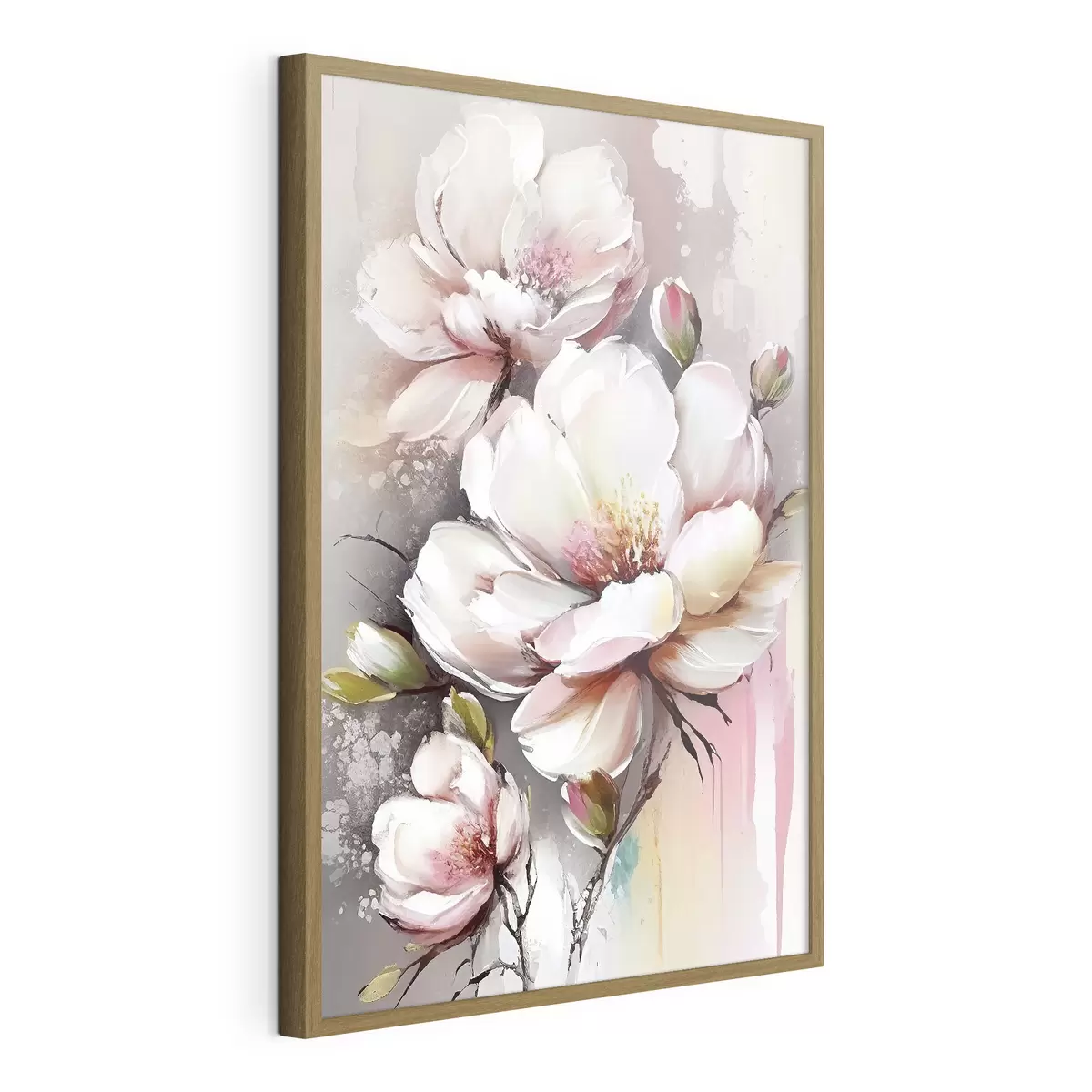 Poster Fiori sbocciati in morbide tonalità pastello f35925