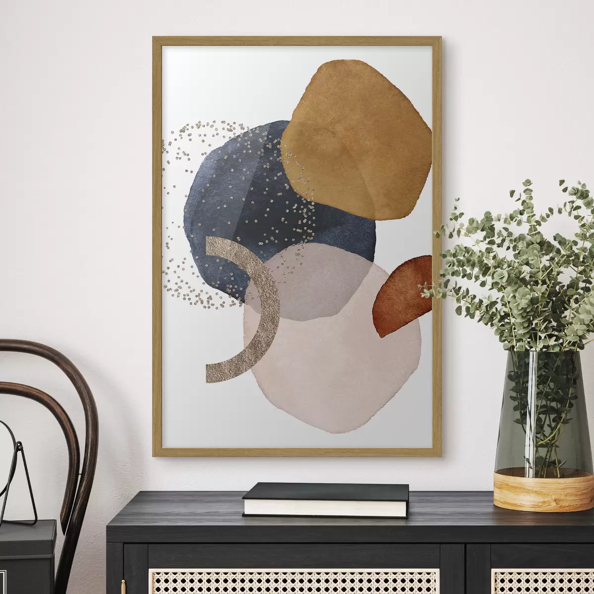 Poster Forme astratte in colori caldi f35955