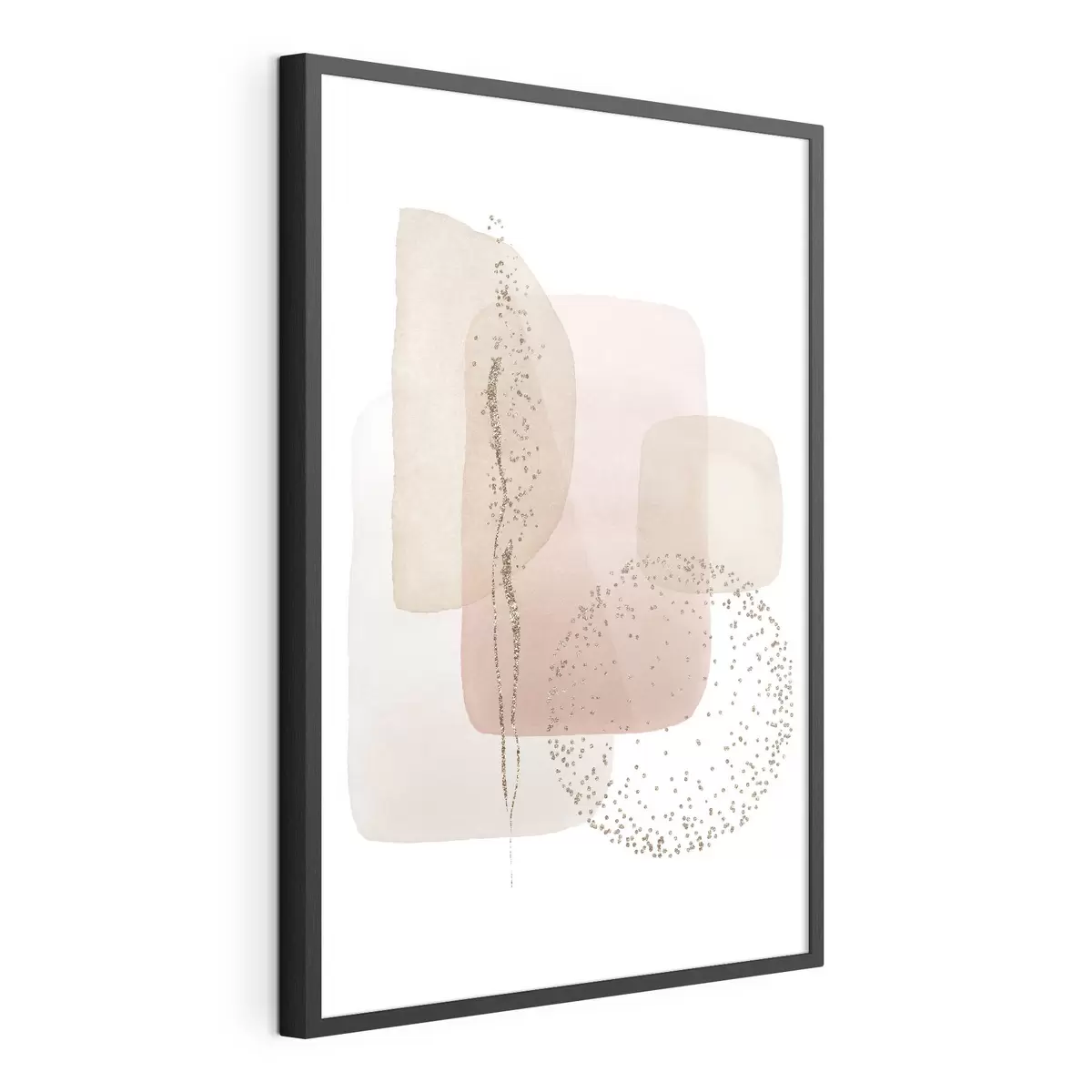 Poster Colori e forme astratte si fondono armoniosamente f35959
