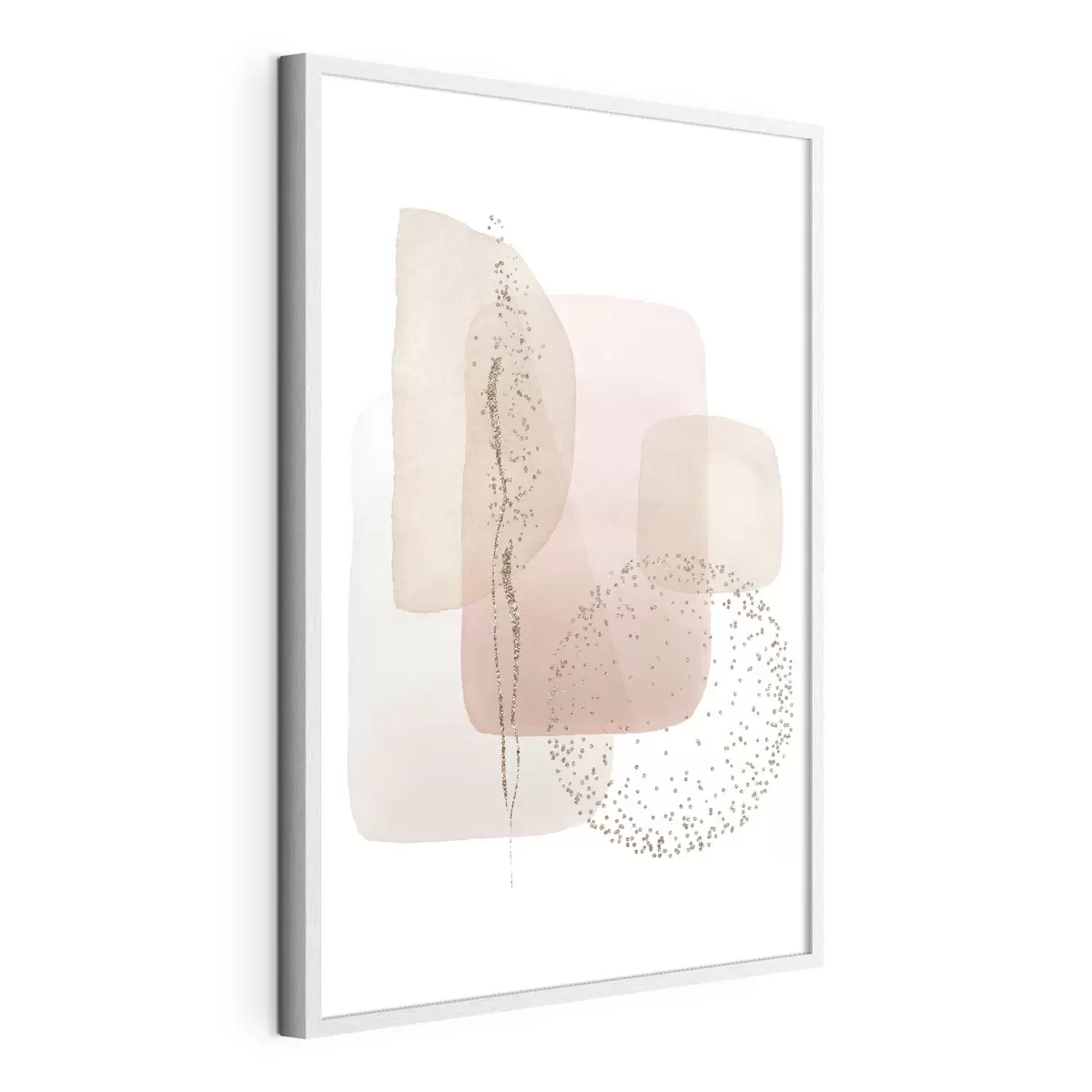 Poster Colori e forme astratte si fondono armoniosamente f35959