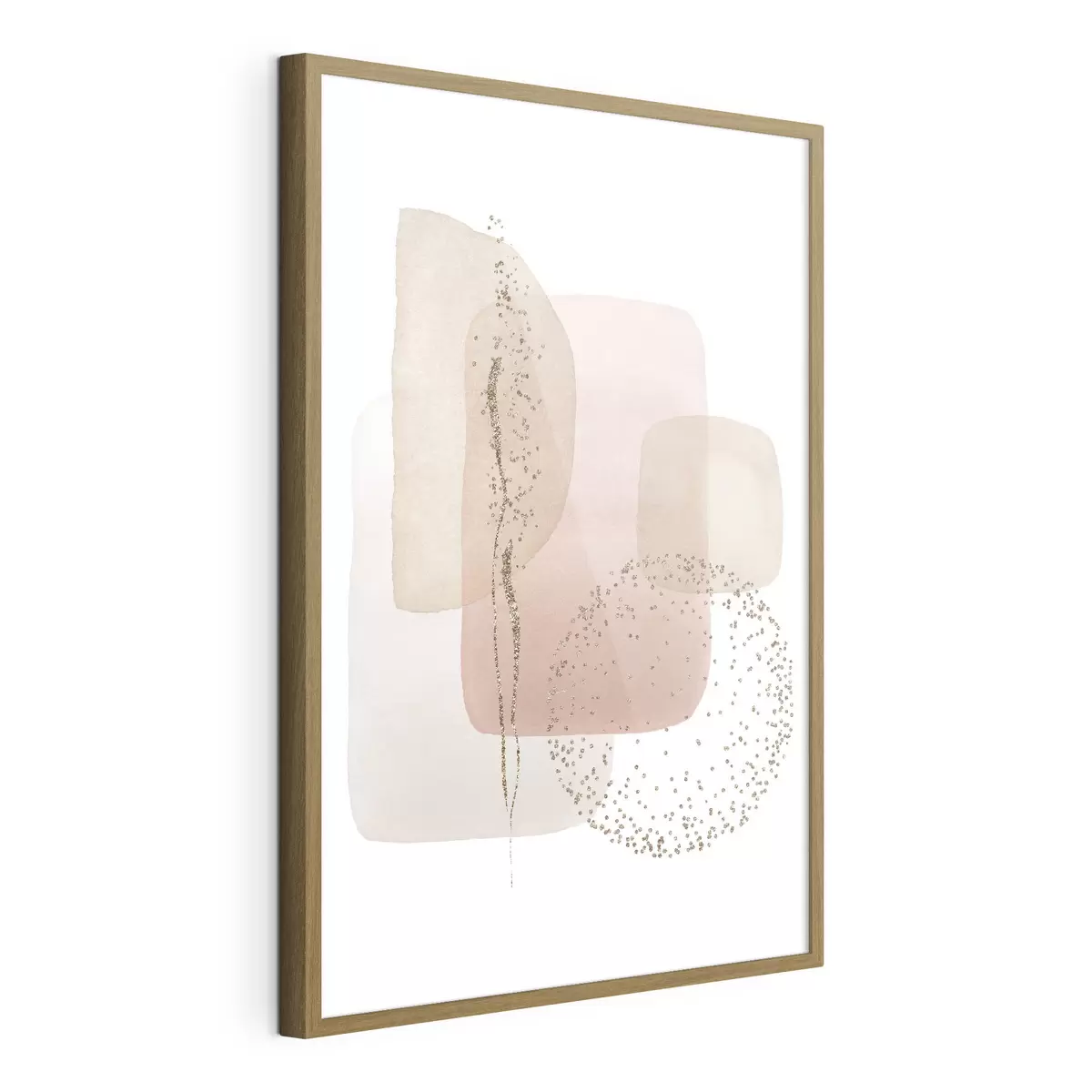 Poster Colori e forme astratte si fondono armoniosamente f35959