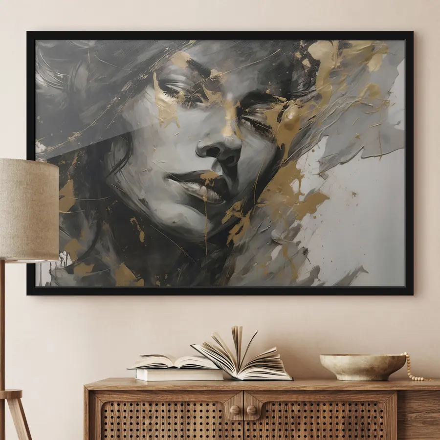 carta da parati Bellezza astratta a colpi di pennello nr. f36214