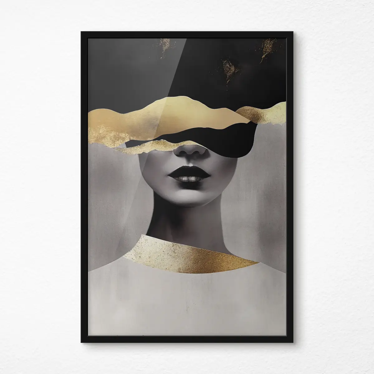 Poster Espressione artistica attraverso la bellezza astratta f36199