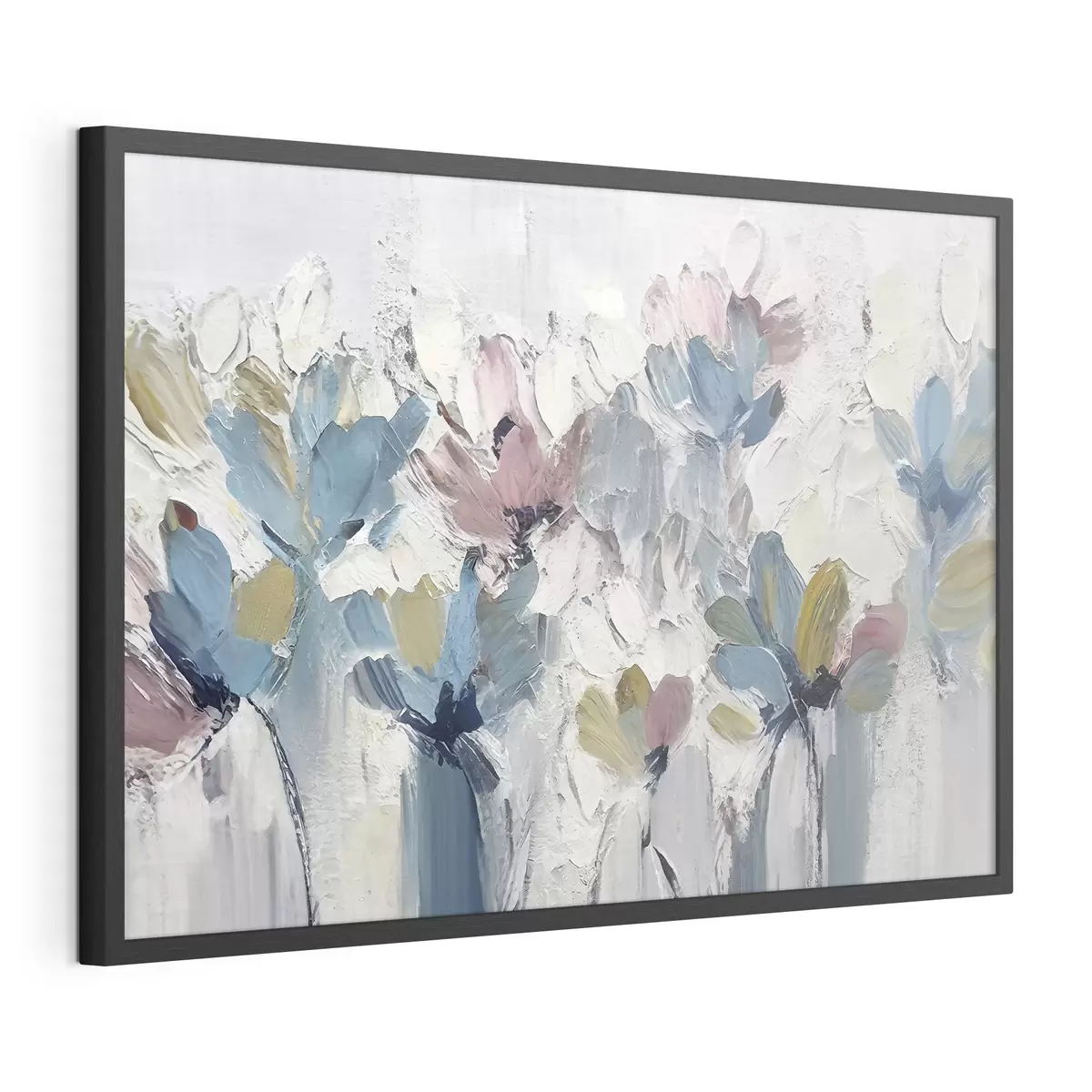 Poster Bouquet blu e rosa f36195