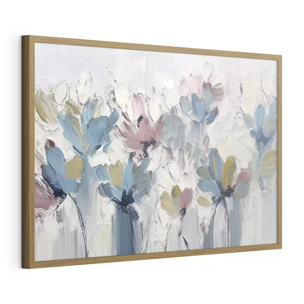 Poster Bouquet blu e rosa f36195