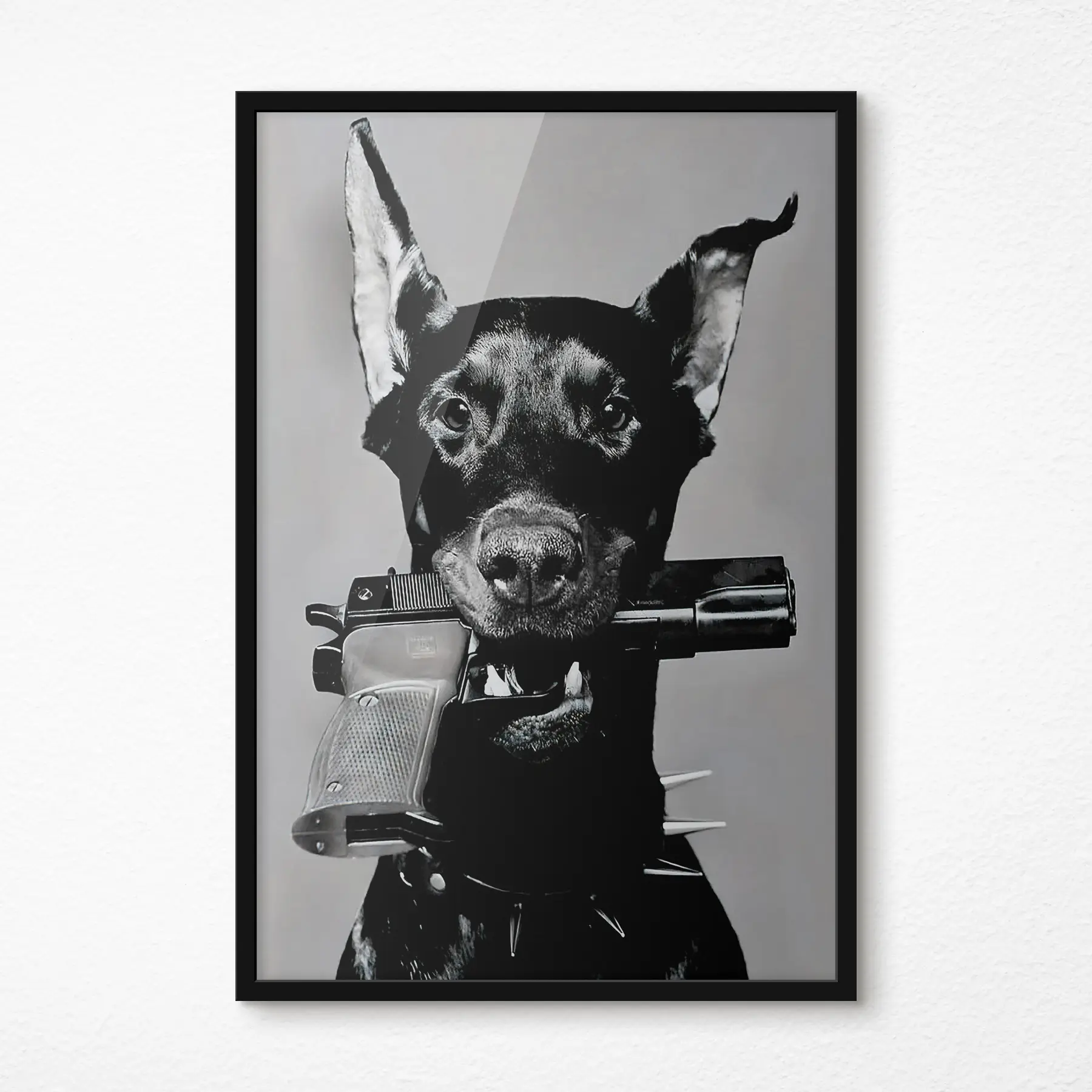 carta da parati Cane da guardia pronto all'azione nr. f36177