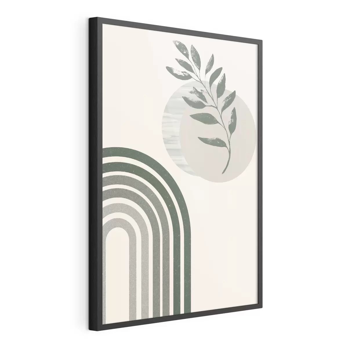 Poster Arco verde e rametto f36176
