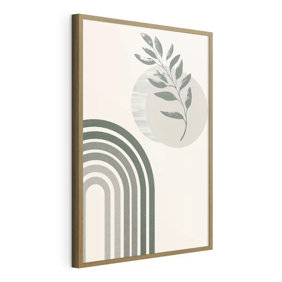 Poster Arco verde e rametto f36176