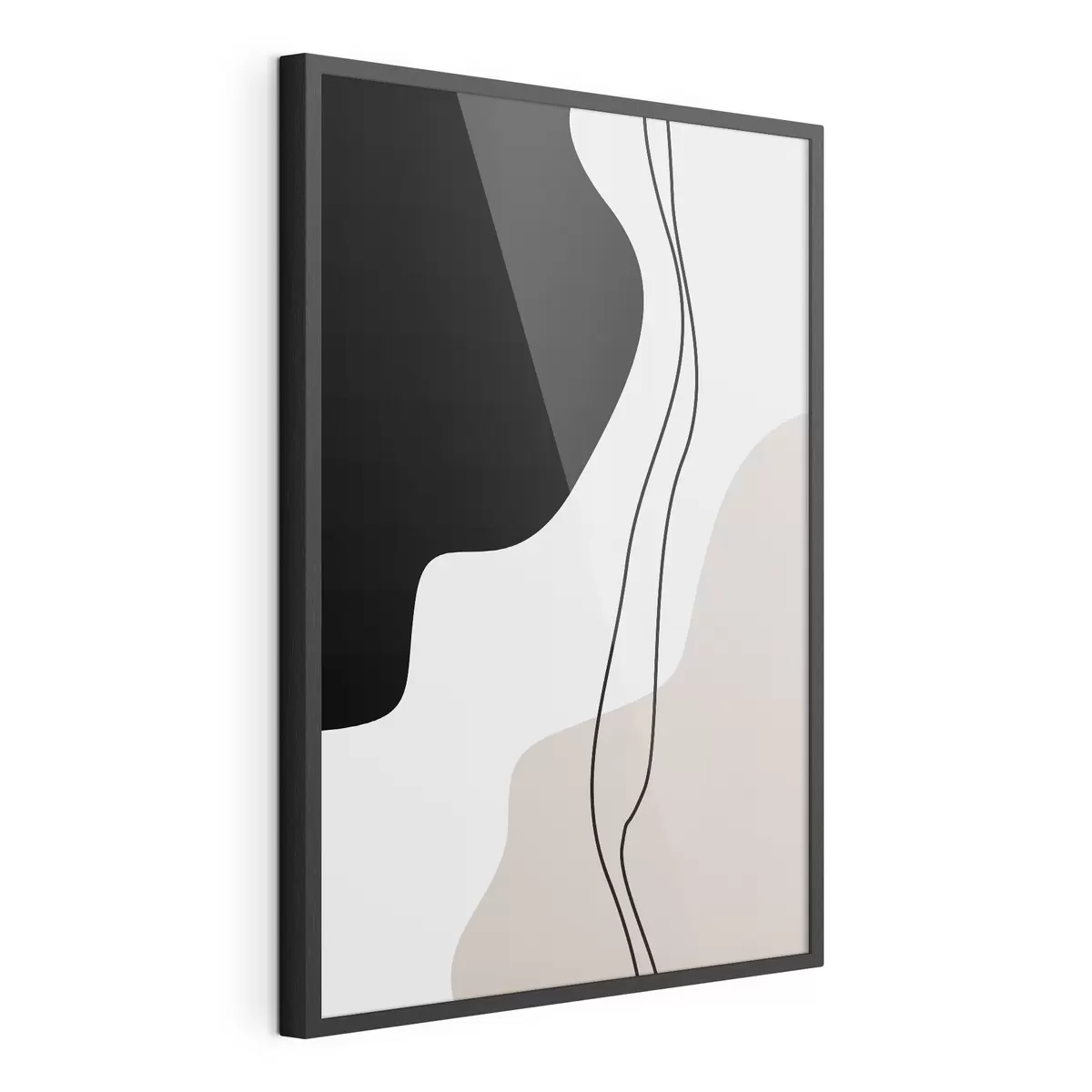 Poster Forme astratte in toni rilassanti f36156